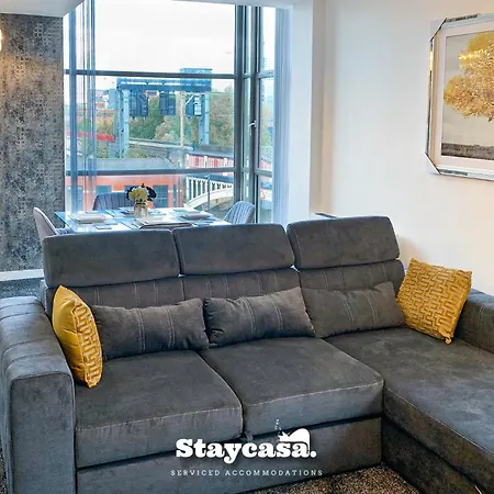 Luxury Deansgate Apt Canal View & Free Parking Manchester Exterior photo