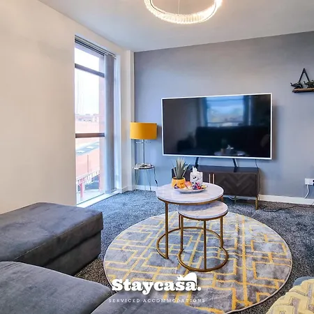 Luxury Deansgate Apt Canal View & Free Parking Manchester Exterior photo