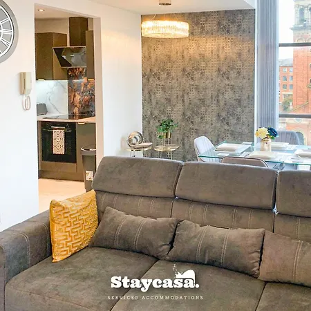 Luxury Deansgate Apt Canal View & Free Parking Manchester Exterior photo