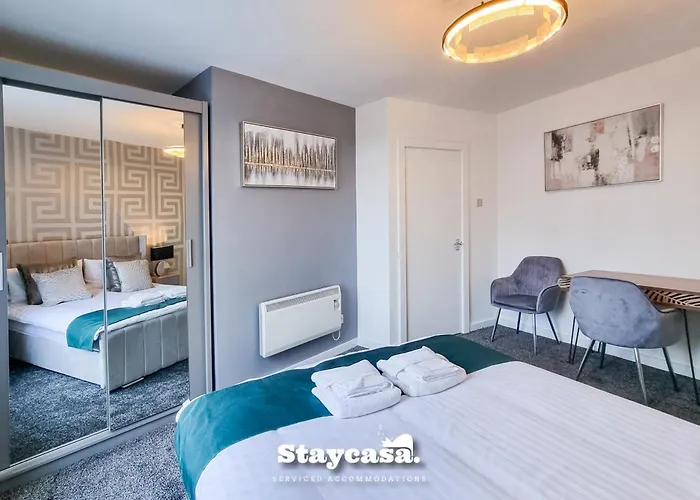 Luxury Deansgate Apt Canal View & Free Parking