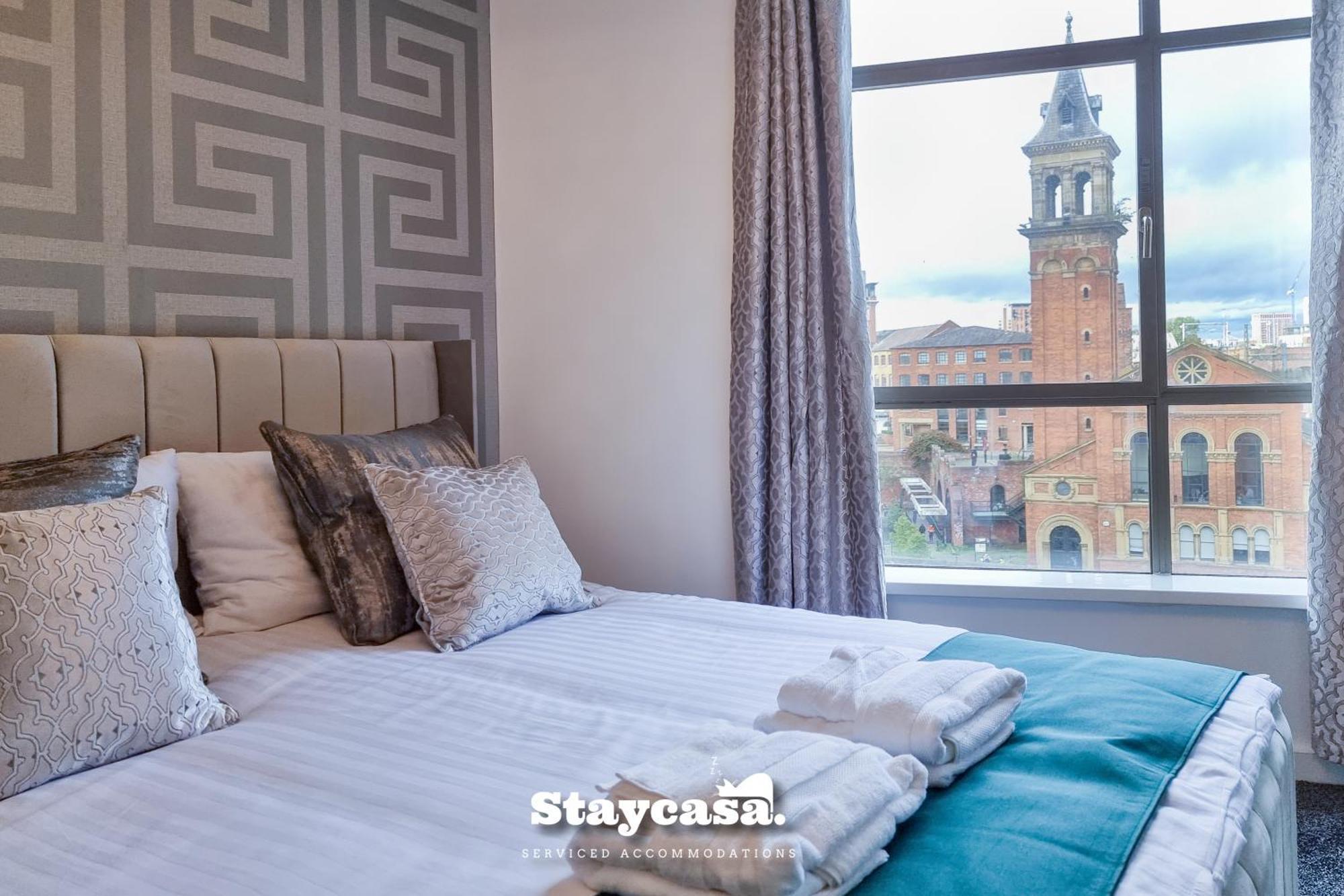 Luxury Deansgate Apt Canal View & Free Parking Apartamento